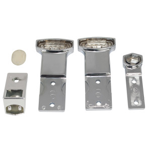 Whirlpool 819342 Genuine OEM Chrome Door Handle End cap 

