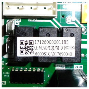 Main Board Indoor Unit Vrf 17126000001185 / 201384490009
Fits E1wcf16c00b / E1wcf20c00b / E1wcf25c00b