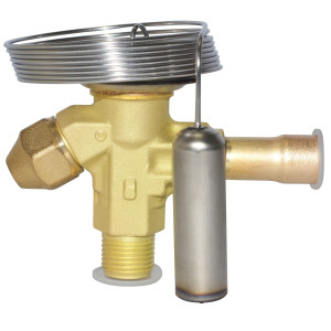 Danfoss 068Z3284 1/4 - 5.5TR Cuerpo de Valvula Expansion, TE 2, R22, R407C, 3/8x1/2 in, Flare x Soldable, Ecualizacion Externa, Bi-Flow, -40 a 10 C, Capacidad determinada por Orificio Venta Separda