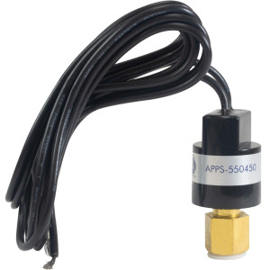 Appli Parts APPS-550450 Hi Pressure control switch R410, Open 550 psi, Close 450 psi, 40 in Cable, SPST, 1/4 SAE female connection, Automatic Reset, universal replacement for Air Conditioning Applications Appli Parts APPS-550450 Hi Pressure control switch R410, Open 550 psi, Close 450 psi, 40 in Cable, SPST, 1/4 SAE female connection, Automatic Reset, universal replacement for Air Conditioning Applications