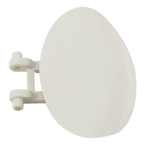 8182408 Appli Parts White Door Handle WX296AP Compatible with Whirlpool WP8182408 AP6011791 1065536 PS11744990