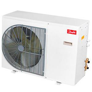 Danfoss Condensing Unit 2HP 230V/1Ph/60Hz R134, R404, R448, R449, R452, R513 MBP Slim Pack HPUS015D20N 2 Fans with Scroll Compressor MLZ015-1 57dB 115F0660

