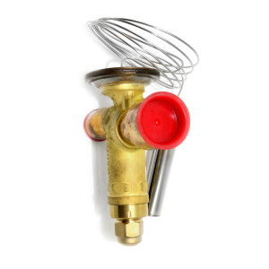 Danfoss 067N2163 18TR Thermostatic expansion valve, TGE, R22,R407C, 7/8x1-1/8 in Solder, ODF, 1/4 in Externally equalized, Bi-flow, -40 to 50 F, replaces 067N2183