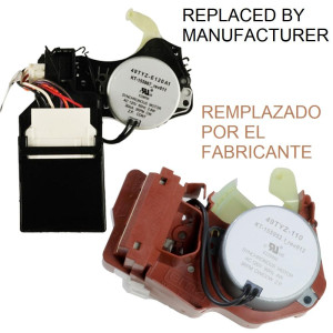 Whirlpool WPW10006355 Actuador Lavadora W10006355 49tyz-E120a.  Actualizado por el fabricante, pieza nueva no se parece a la pieza anterior. 
Con conector adaptador, W11047472 W11198451