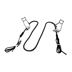 Acme 2104 Flexible Bend-to-Fit Defrost Heater for Evaporator Coils and Condensate Drain Pans 850 Watts 120V 7.6Amps Sheath Lenght: 105 in Heated Lenght: 91 in.