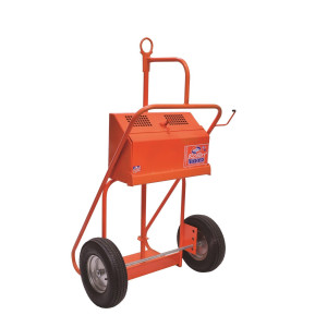 Uniweld 509 Cylinder Truck for Commercial Size Cylinders with Welded Steel Frame, 1000 Lb. Capacity Lifting Hook
