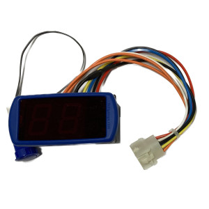 Electronic Control Full Gauge Temperature With Voltage Monitor True-Rms 110/220v MT-438GM