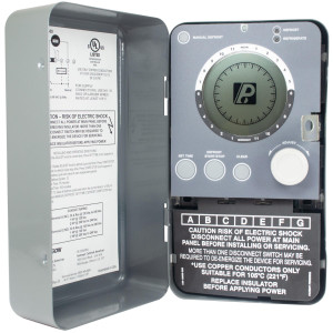 Paragon Universal Digital Defrost Timer 115V/240V 50-60Hz 30A Time Initiate Time Terminate retrofits with 8000 series enclosures 9045-00
 Paragon Universal Digital Defrost Timer 115V/240V 50-60Hz 30A Time Initiate Time Terminate retrofits with 8000 series enclosures 9045-00