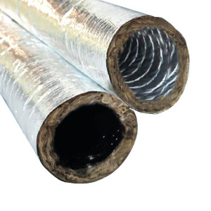 Aeroduct Doble Laminated Flexible Insulated Duct 10" X 25ft Adi1010