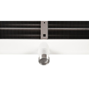 Danfoss 114U0009 Evaporator Optyma MBP 38K Btu/hr at 25F SST R404 Air Defrost 6FPI Low Profile 5 x 12in ECM fans DACC RX L380.1A4/A1 230V/1Ph/60Hz
