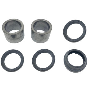 Whirlpool 285203 Genuine OEM Center post bearing and seal kit for direct drive washing machines. Kit includes 2 center post bearings, 3 agitator shaft seals, and 1 center post seal