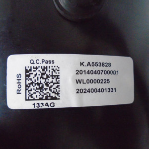 Motor Ventilador YDK80-6M-2 (Ydk80-6M-3) YKS-80-6-8L RoHS 220-240V/60Hz 80W 6p 0.89A LRA 1.16A 202400401331 11002012002394 
Sirve ecox Lennox 