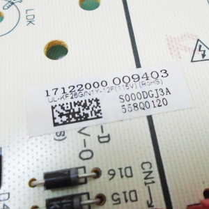 Tarjeta Control Unidad Interna Ecox UL-KF26G/N1Y-12F(115V).D.01.NK2.1 RoHS 201332391816 17122000009403
Sirve EACM009C11A