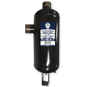 Appli Parts APOS-C607 Separador de Aceite Centrifugo 2-1/8 pulg ODF Soldable, para Refrigrantes CFC, HCFC, HFC, R22, R407C, R502, R134a, R404A, R507, Temperatura de trabajo -10 a 130 C remplaza AP-607