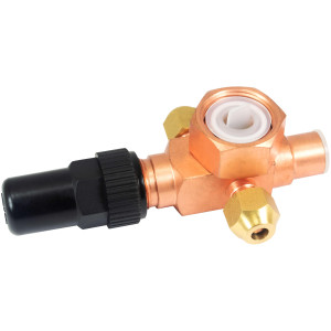Appli Parts APRV-VA06 Rotolock Valve V06 1 in x 1/2 in ODF solder connection Universal replacement valve will work for refrigeration and air conditioning systems