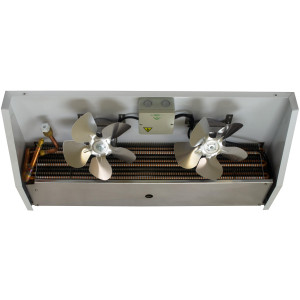 Oyon OEJ-2D-1 Evaporador para Cuarto Frio 5859 BTU/h Media, 4268 BTU/h Baja, Descongelamiento Electrico, 110V/1ph/60Hz UL SA44779