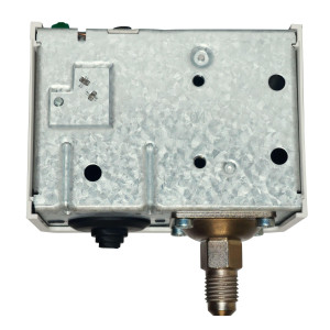 Danfoss 060-117391 High Pressure Switch KP5 with Manual Max Reset, 43 psi Differential SPDT with 1/4 Flare Male Pressure Connection 060-117366