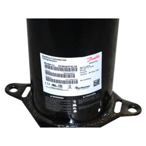Danfoss HCP094T4LC6 7.8 tons 94, 000 btu/h R407C Scroll compressor for Air conditioning 380-415/3/50, 460/3/60 (V/Ph/Hz) Discharge 7/8 in, Suction 1-1/8 in, ODF, PVE Oil 121L0601, 121L0598