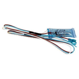 Appli Parts APBT-S2003F Bimetal Thermostat Asian Type 3 Wire Open 54F and Close 23F Fuse 162F White / Brown / Blue, Model Reference BIM-2003 / Thermodisc