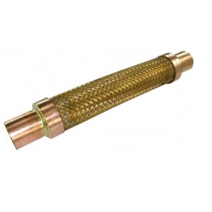 Appli Parts APVE-218 2-1/8 in Vibration Absorber Eliminator Sweat Connections 20 in Long 360 psi Max working and 3,265 psi Burst pressure