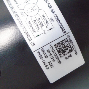 Motor Ventilador Unidad Interna Ecox Ysk140-6b(Ysk140-6b-1) 220-230v/60hz 140w 6p 1.10a Lra 1.65 11002012000360 / 202400401556
Sirve Efcu036c10b