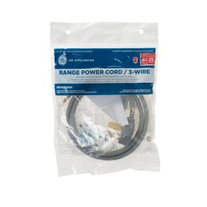 GE WX09X10006 Cable Estufa Horno Conica 1.22mts 4 Pies 40 Amp 3 Cables 125-250v  Sirve WX9X5 WX9X6 WX9X6DS PM9X6