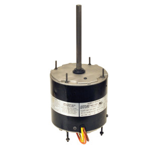 MARS 10468 Outdoor Condenser Fan Motor Multi-Horsepower 1/5 -1/2 HP 1075rpm 208-230V/60Hz/1Ph 6poles 1shaft TEAO Enclosure 2speed 5.6diameter Reversible 10mfd/12.5mfd/370VAC Run Capacitor