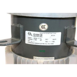 Motor A.A. Compacto YS1000-6B YKSJ-1000-6-2 RoHS 1000w 230v/60hz 202400800224 11002013000054 Fits ecox MRBT-75CD Westinghouse WPAXH-090CA4 