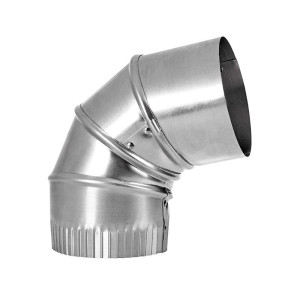 Codo Ajustable Galvanizado 4in Lambro 722