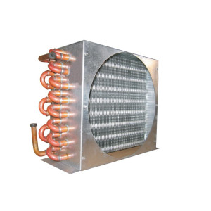 Condensador Oyon OCA-83 1/4Hp 24 Tubos (8x3) para Aspa 1x200mm Conexion 3/8x3/8