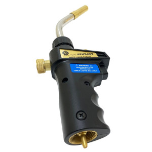 Appli Parts APHT-6ST Single Burner Hand Torch With Lighter and Lock for Soldering, Brazing with Mapp or Propane for plumbing A/A refrigeration and more