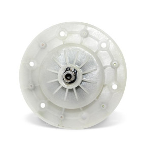 Appli Parts APTW-81015 Transmision Lavadora Universal Eje Estriado (11 Estrias) Base 6 Huecos, remplazo para lavadora LG, Samsung, Daewoo, Nisato, Daka, Sankey, Pulley, Hitachi, Hoover y otras marcas