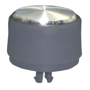 Knob Rotary Washin Machine Silver 134471500