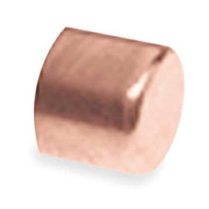Appli Parts AP-EC058 5/8 in Copper Tube End Cap connections for refrigeration, air conditioning and plumbing applications ACR and Type L copper pipe