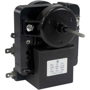 Appli Parts APFM-2268 Evaporator Fan Motor for refrigerators and freezers 110 V, 60 Hz, 0.12 A, 7.5 W, 2500 rpm, CCW, Shaft Length 1-1/8 in replaces 200D2940P001C, 200D2940P002, P009, WR01F02268 