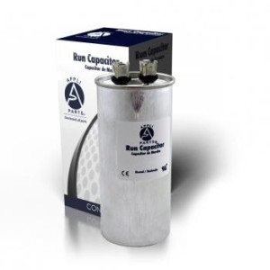 Appli Parts Run Capacitor for ac 50 Mfd uF (microfarads) 370VAC CBB65 Round Universal fit for hvac and other applications in High in Wide CON-50-370-R


