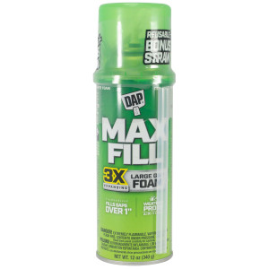 Polyurethane Maxfill Foam Can (Triple Xpantion) 12 Oz. 7565000043 / 4001031212 / 7565000031