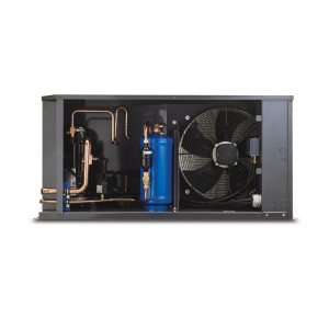 Danfoss LNYM0400UWH000Q Condensing Unit Microchannel 4HP LBP 230V/3Ph/60Hz R404A, R452A, R448A, R449A POE Oil 1 Fan with Scroll Compressor LLZ013T2 114N3652 Replaces 114N3503