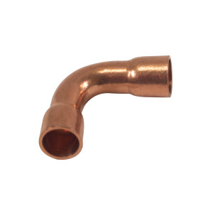 Appli Parts AP-C014L 90 Degree Elbow Long turn 1/4 in Copper pipe fittings CxC Sweat connections for refrigeration, air conditioning and plumbing applications ACR and Type L copper pipe Appli Parts AP-C014L 90 Degree Elbow Long turn 1/4 in Copper pipe fittings CxC Sweat connections for refrigeration, air conditioning and plumbing applications ACR and Type L copper pipe