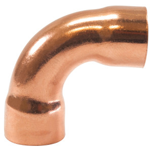 Appli Parts AP-C012L 1/2 in 90 Degree Elbow Long turn Copper pipe fittings CxC Sweat connections for refrigeration, air conditioning and plumbing applications ACR and Type L copper pipe Appli Parts AP-C012L 1/2 in 90 Degree Elbow Long turn Copper pipe fittings CxC Sweat connections for refrigeration, air conditioning and plumbing applications ACR and Type L copper pipe