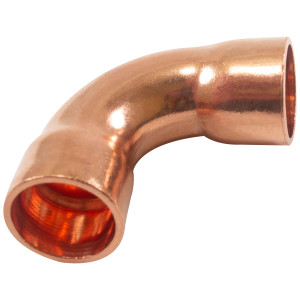 Appli Parts AP-C012L 1/2 in 90 Degree Elbow Long turn Copper pipe fittings CxC Sweat connections for refrigeration, air conditioning and plumbing applications ACR and Type L copper pipe Appli Parts AP-C012L 1/2 in 90 Degree Elbow Long turn Copper pipe fittings CxC Sweat connections for refrigeration, air conditioning and plumbing applications ACR and Type L copper pipe