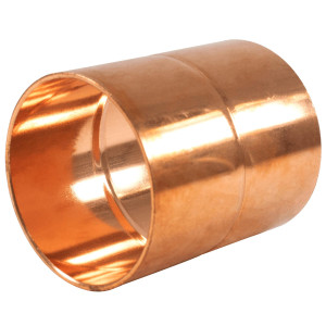 Appli Parts AP-A258 2-5/8 pulg Anillo de Cobre Accesorios de tuberia de cobre CxC Conexiones soldadas para aplicaciones de refrigeracion, aire acondicionado y plomeria Tuberia de cobre ACR y tipo L 