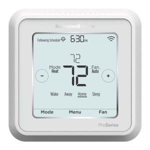 Honeywell TH6320WF2003/U T6 PRO Smart Programmable Thermostat for Air Conditioning Systems 3 Heat/2 Cool 5-2 Day, 5-1-1 Programming