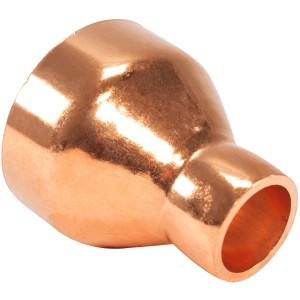 Appli Parts AP-R138058 1-3/8x5/8 in Reducing Bushing Copper pipe fittings CxC Sweat connections for refrigeration, air conditioning and plumbing applications ACR and Type L copper pipe