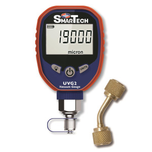 Uniweld UVG2 Smartech Digital Vacuum Gauge, Backlit Display. 0-19000 Micron Range
Max Over pressure 400psi, UVGA adapter Included
Requires 3 AA Batteries (not included)
