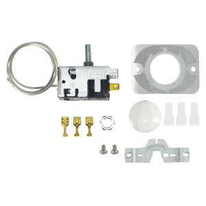 Danfoss 077B7105 Thermostat Commercial Refrigerators 1 Door 077B1047L Cold Cut-in +14.9F Cold cut-out -0.4F Warm Cut-in +47.3F Warm Cut-out +37.4F Capillary tube length 47.2in 
B0
 Danfoss 077B7105 Thermostat Commercial Refrigerators 1 Door 077B1047L Cold Cut-in +14.9F Cold cut-out -0.4F Warm Cut-in +47.3F Warm Cut-out +37.4F Capillary tube length 47.2in 
B0