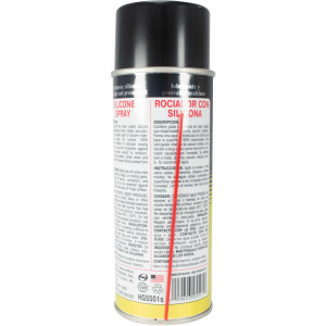 Hi-Gear HG5501S Silicone Spray is formulated with the finest quality silicone to waterproof metal, rubber, wood and plastic 10 oz. net, 284 g