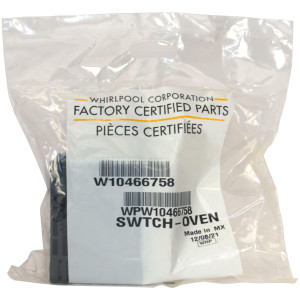 Whirlpool WPW10466758 Oven Switch W10466758