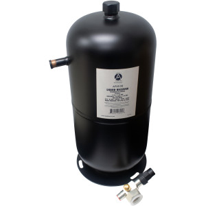 Appli Parts APLR-08 8 Liter 1/2 in ODF Liquid Receiver Outlet with 1 in Rotolock 1 in SAE x 1/2 in ODF 