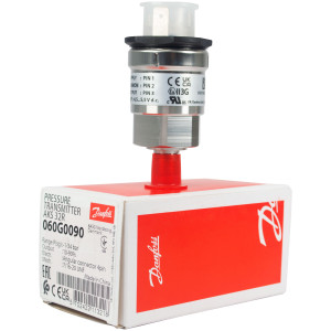 Danfoss 060G0090 Transductor de Presion AKS 32R, Flare 1/4 pulg, conexiones 7/16-20